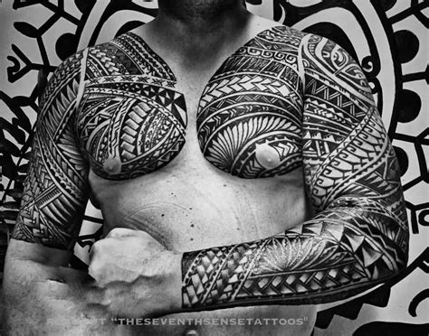 Polynesian Tattoos Rob Deut TheSeventhSenseTattoos