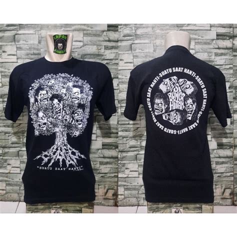 Jual KAOS BAND PUNK SI BUNGA HITAM Shopee Indonesia