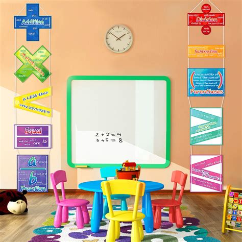 Buy 10 Pieces Math Educational Learning for Classroom Preschool Primary ...