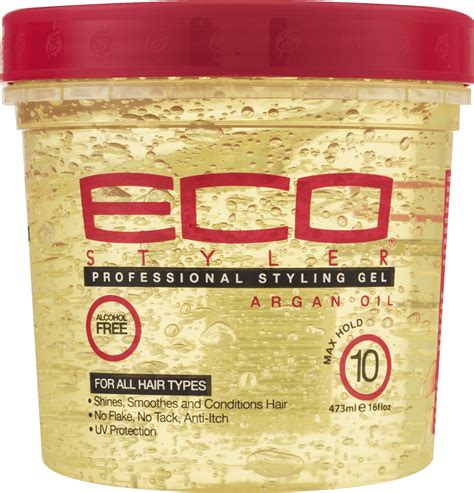 Eco Styler Argan Oil Hair Styling Gel 16 Oz