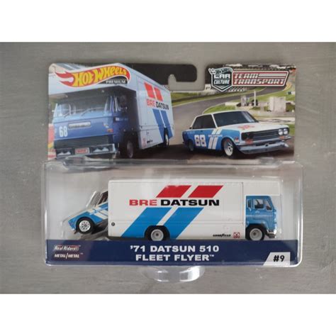 Jual Hot Wheels Team Transport Datsun Fleet Flyer Shopee Indonesia