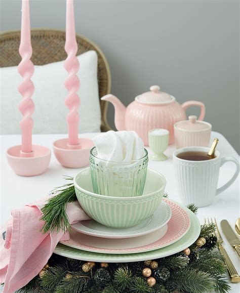 Alice Pale Pink GreenGate Alice Servies Thee Webshop