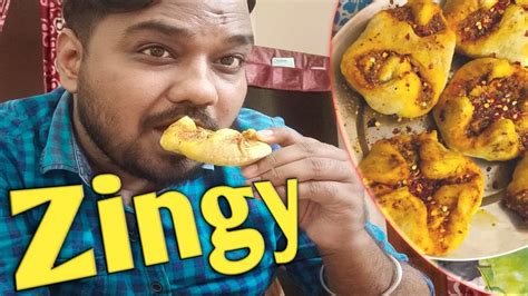 How To Make Zingy Paneer Parcel Domino S Style Cooking Recipe