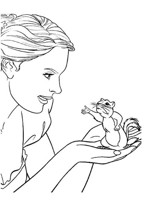 Disney Enchanted Coloring Page