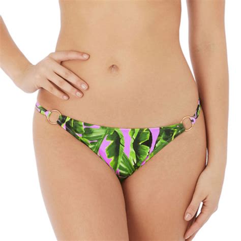 Freya Swim Jungle Oasis Niedrige Bikini Hose Cassis Annadiva