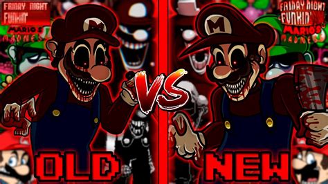 Fnf Mario S Madness Full Comparison All Songs From V Vs V It