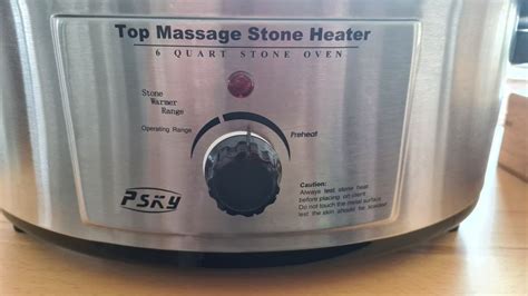 Hot Stone W Rmeger T Mit Massagesteine Kaufen Auf Ricardo