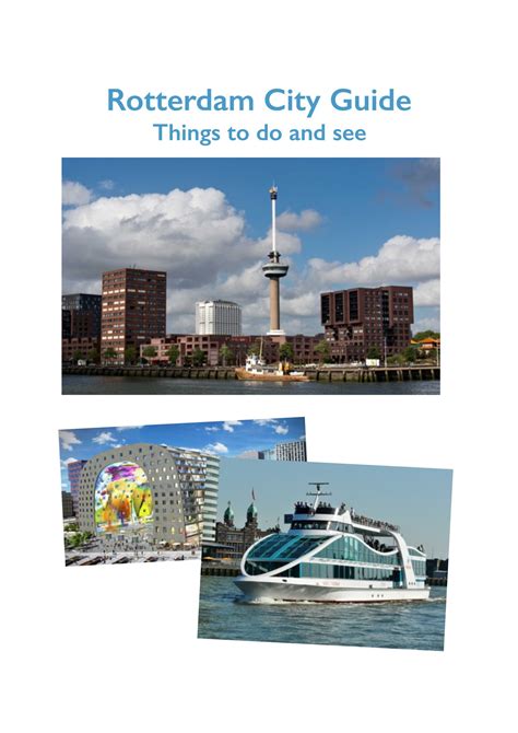 GoBYSA Limited - Rotterdam City Guide - Page 1 - Created with Publitas.com