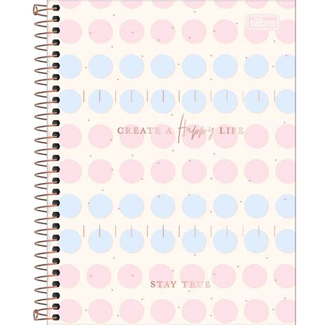 Cuaderno Universitario Espiral Tilibra Soho Hojas De Raya