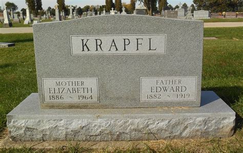 Maria Elizabeth Osterhaus Krapfl M Morial Find A Grave