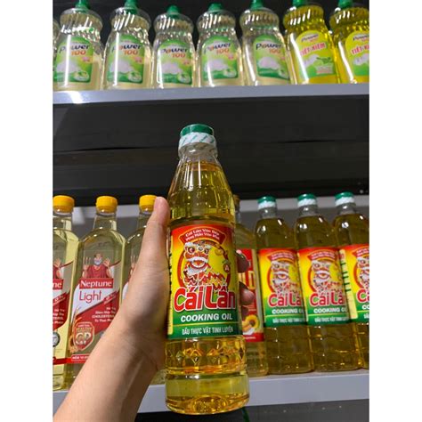 Dầu Ăn Thực Vật Tinh Luyện Cái Lân 1 Lít | Shopee Việt Nam