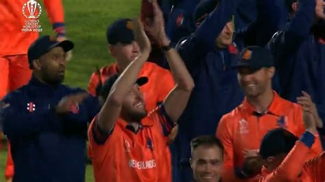 Netherland Team Heartwarming Getsure As They Thanks Indian Crowd To