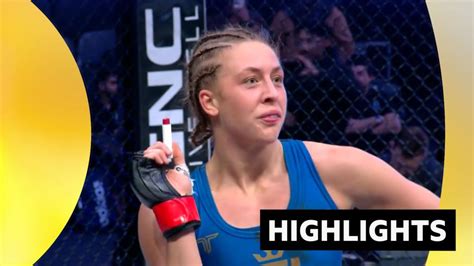 Pfl Highlights Great Britains Dakota Ditcheva Knocks Out Talia Santos