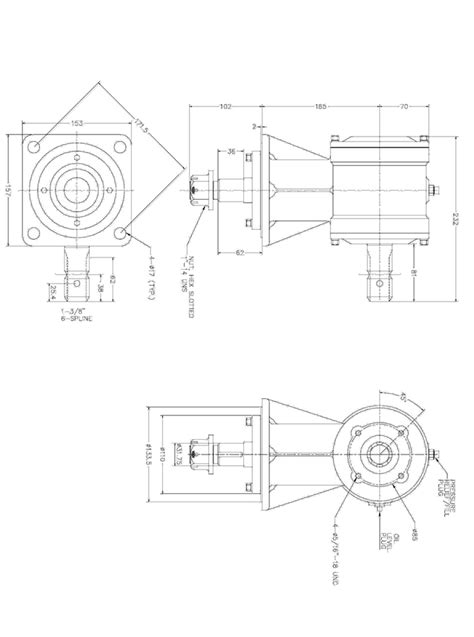 FINISH MOWER GEARBOX, 250390 - Rancher Supply (RCS)