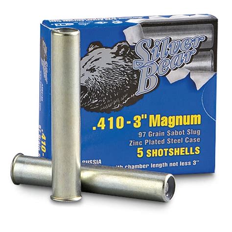 3" Mag., 97 Grain, .410, 50 Rounds - 113709, 410 Gauge Shells at ...