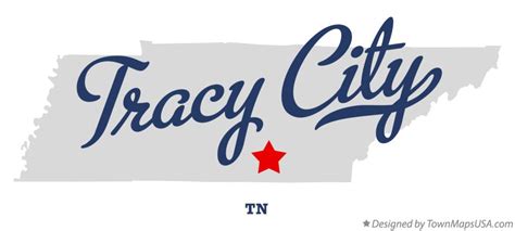 Map of Tracy City, TN, Tennessee