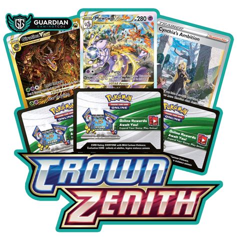 Crown Zenith Pokemon Tcg Online Codes Live Ptcgl Guardian Gaming Tcgs