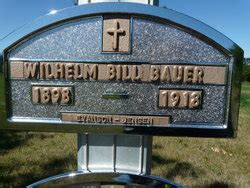 Wilhelm Bauer 1898 1918 Mémorial Find a Grave