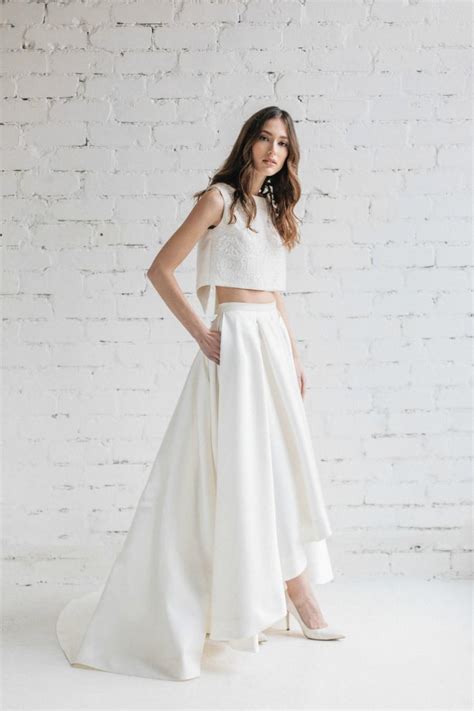 Wedding Skirt Bridal Separates Bridal Skirt With Train Maxi Skirt