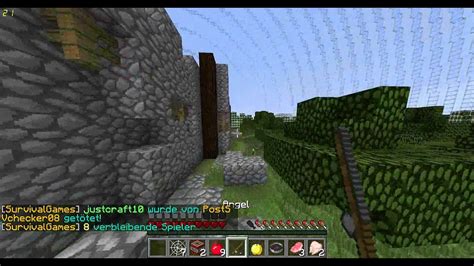 Das War Aber Knapp Minecraft Survival Games Youtube