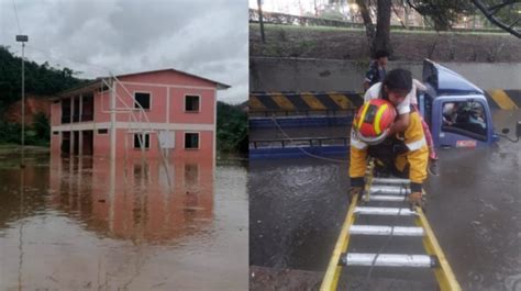 Lluvias Inundan Casas Escuelas Y Veh Culos En Regiones De La Paz