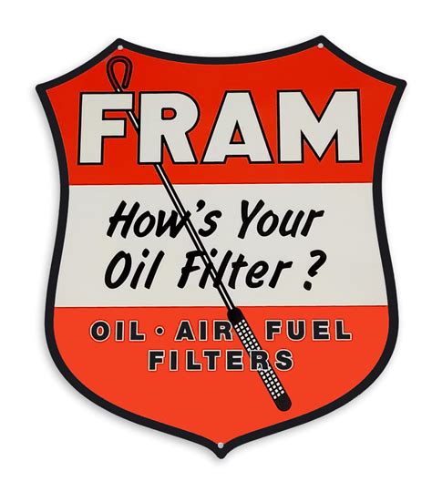 Fram Filters Sign Fill Er Up