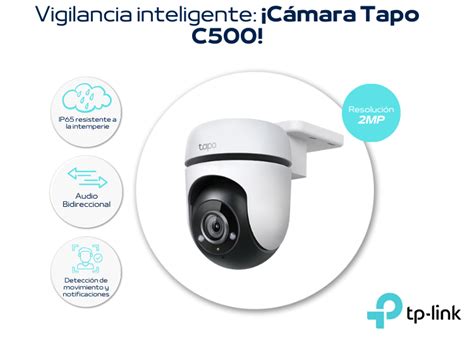 Ripley Camara De Seguridad Wifi Tapo C De Lente Tplink