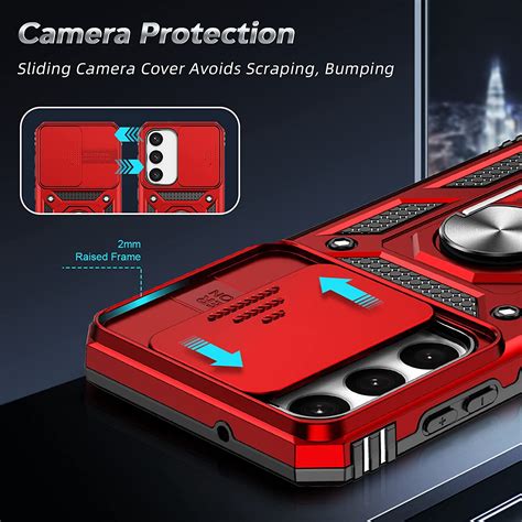 Силиконов защитен калъф за телефон Samsung galaxy S23 camshield pro ...