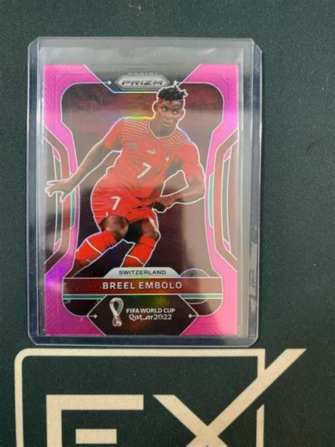 Panini Prizm Fifa World Cup Qatar Breel Embolo Pink Prizm Eur