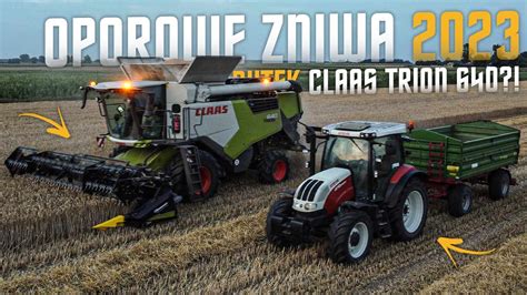 NOWY NABYTEK CLAAS TRION 640OPOROWE ŻNIWA 2023USŁUGI ROLNICZE