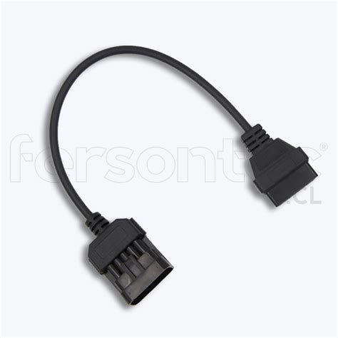 Cable Adaptador Obd Para Opel De Pines A Conector Obd Ii De Pin