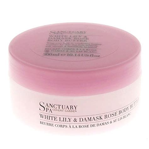 Buy Sanctuary Spa White Lily Damask Rose Body Butter 300ml Online At