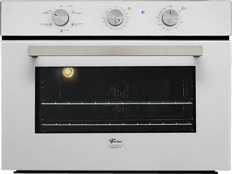 Forno Elétrico Fischer Infinity embutir 50L Branco turbo convection