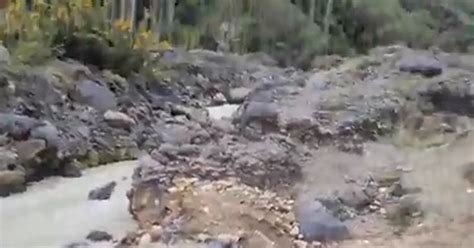 Cenizas Del Volc N Nevado Del Ruiz Ti Eron De Gris Un R O En El Tolima