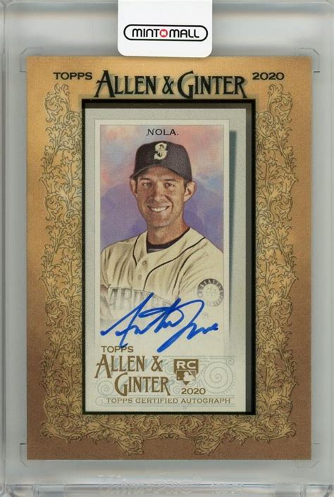 Mint Topps Allen Ginter Seattle Mariners Ma An