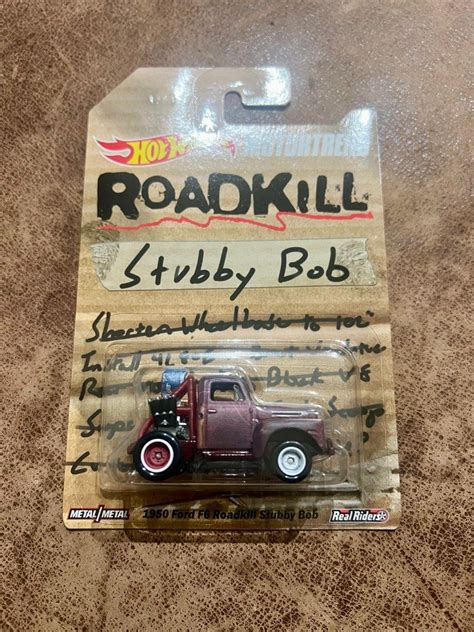 Hot Wheels Motor Trend Roadkill Set Datsun 240z Rotsun General MayhemCharger And Stubby Bob