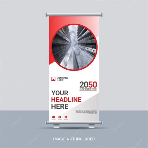 Premium Vector | Creative business roll up banner template