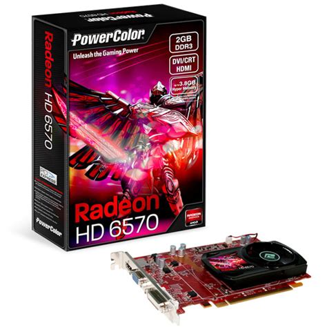 Buy PowerColor Radeon HD6570 2GB AX6570 2GBK3 H PC Case Gear Australia