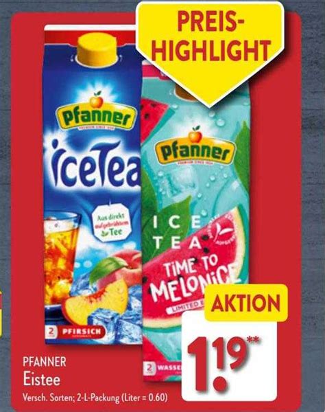 Pfanner Eistee Angebot Bei ALDI Nord 1Prospekte De