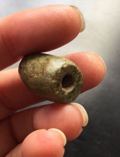 Pre Columbian Jade Bead Ancient Mayan Stone Antique Price Guide