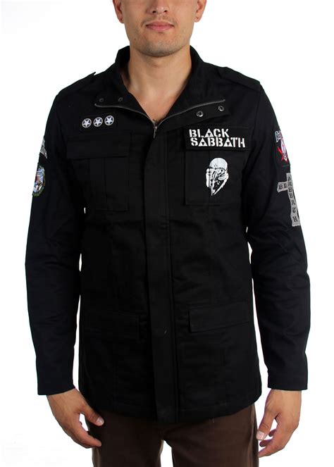 Black Sabbath - Mens Bs Army Jacket