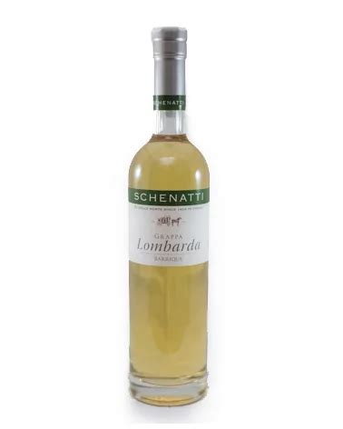 Schenatti Delux Grappa Lombarda Barrique Distillato