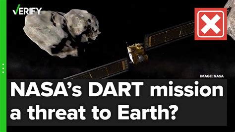 Nasa Satellite Crash Into Asteroid Doesnt Threaten Earth