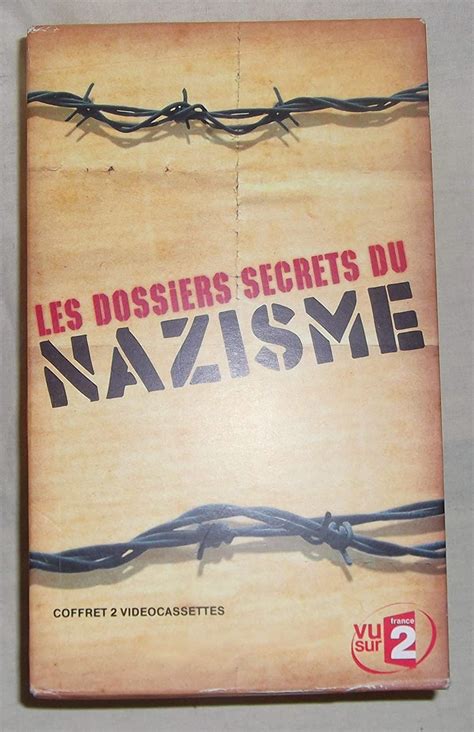 Les Dossiers Secrets Du Nazisme VHS Amazon Fr Setton Dan DVD Et