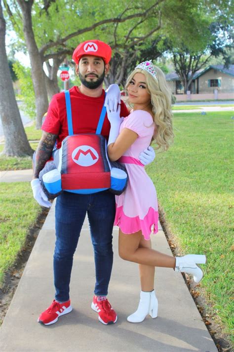 Super Mario And Princess Peach Peach Costume Princess Peach