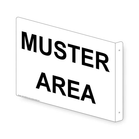 Muster Area Sign Nhe 25643proj Emergency Response Rescue