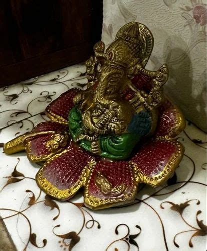 Aluminium Ganesha Statue At Rs 99 In Hathras ID 2854136769473