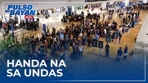 NAIA Terminals Handang Handa Na Sa Pagdagsa Ng Mga Pasahero Na