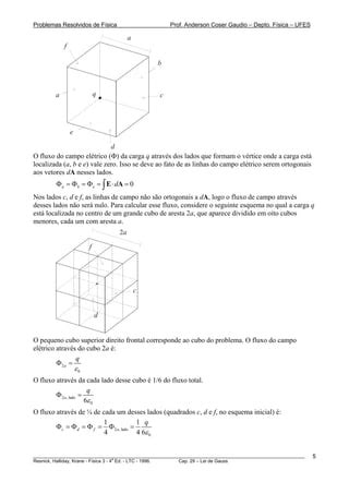 lei gauss questões resolvidas PDF