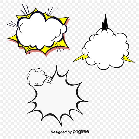 Comic Pow PNG Image Pow Comics Explosion Bubble Explosion Vector